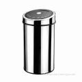 Stainless Steel Automatic Sensor Trash Cans with Capacity of 50L